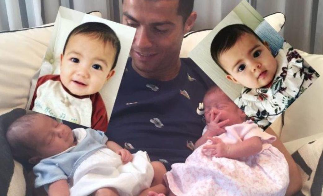 c罗的4个孩子都是亲生的吗,c罗的4个孩子