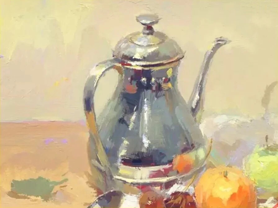 水粉画作品完整风景,水墨画作品欣赏