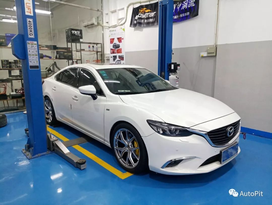 马自达阿特兹原车轮毂,马自达阿特兹纯进口改装