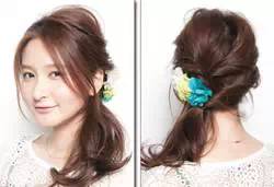 简单易懂又减龄的一款编发造型,侧编刘海编发教程简单又好看