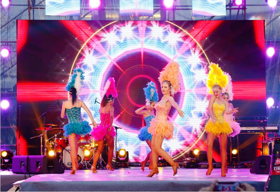 摇滚啤酒美食世界杯2018都江堰国际啤酒纳凉节盛大开幕