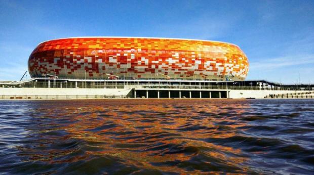 世界杯场馆中的热情体验