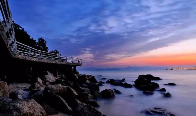 深圳8个看最美日落的地方,深圳45个免费景点夜景