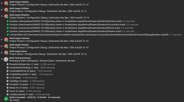 使用Xcode做更快的构建BuildingFasterinXcode