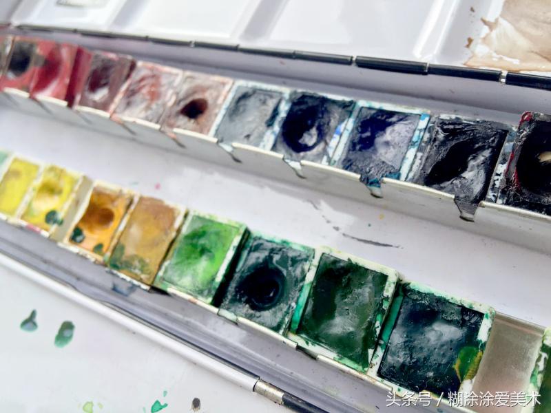 画水彩需要哪些工具,水彩工具全套