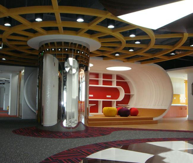 设计赏析——深圳市腾讯计算机系统有限公司大族办公区