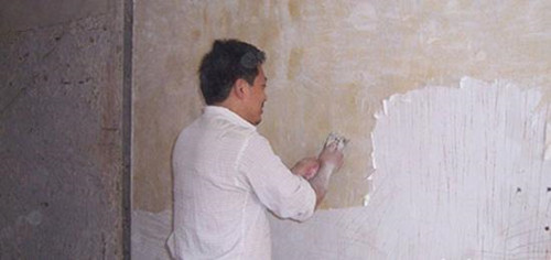 旧墙面刷漆墙面不平怎么办,墙面不平柜子凹出墙面2公分