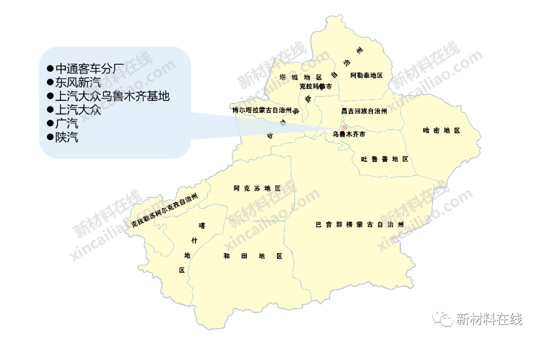 全国汽车主机厂分布图,广东汽车主机厂有哪些