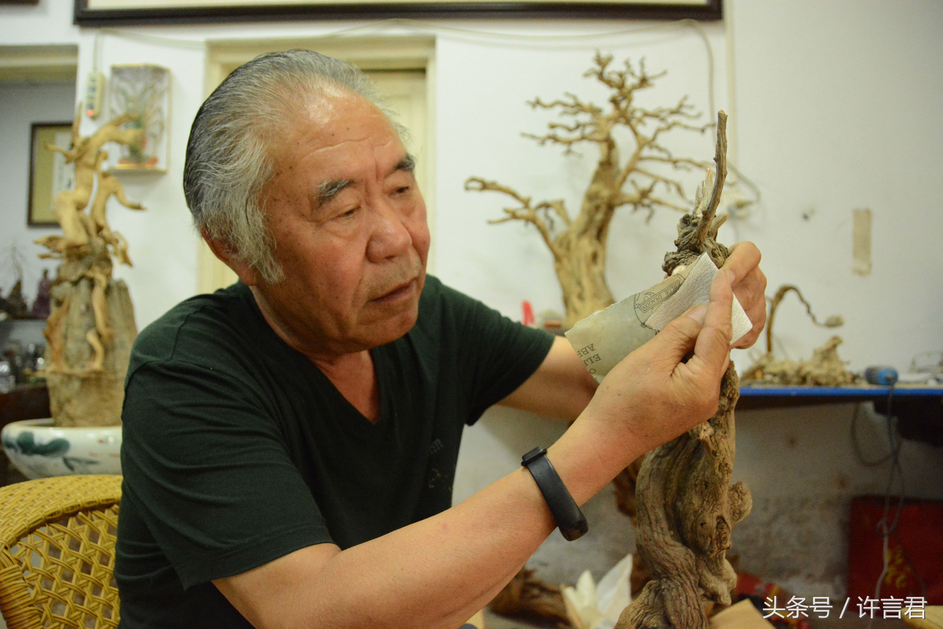 根艺根雕制作,根艺制作的视频