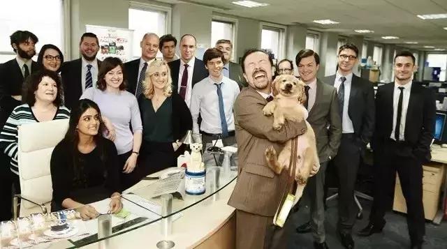 “带狗上班日”这只警犬就带着它的宠物狗狗来上班了……