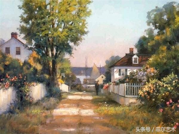 法国画家皮尔斯人物油画作品,保罗兰德水彩作品