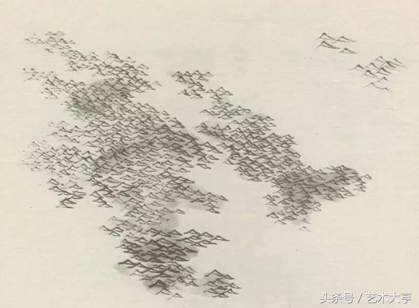 国画怎么画水中的山,画水国画教程