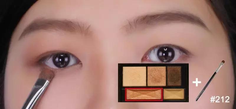 简单四步教你眼影的日常画法,平价又好用的新手眼影画法