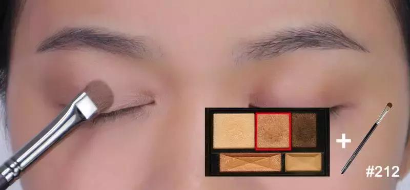 简单四步教你眼影的日常画法,平价又好用的新手眼影画法