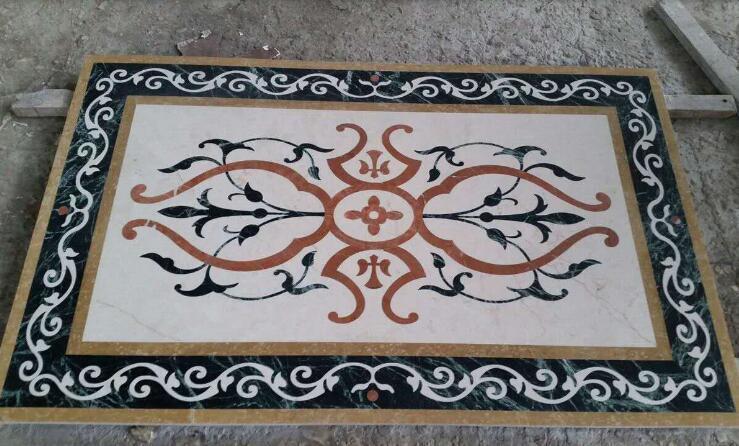 瓷砖和水刀拼花区别图,水刀拼花瓷砖效果