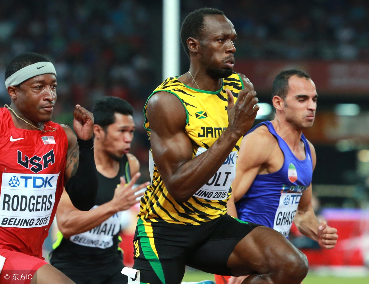 牙买加飞人博尔特的100米纪录,牙买加闪电侠博尔特