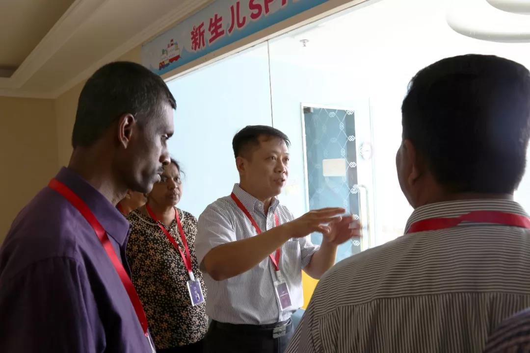 武汉百佳妇产医院,斯里兰卡中国代表团