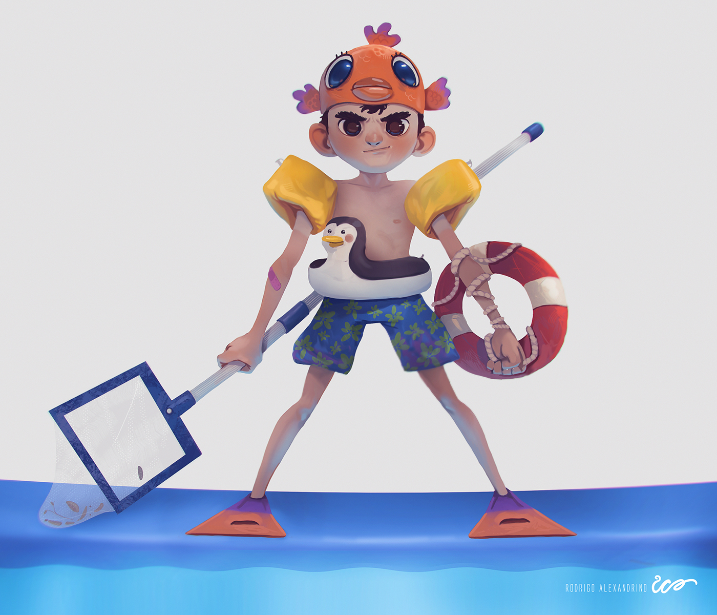 插画procreate绘画教程,rodrigo插画大全