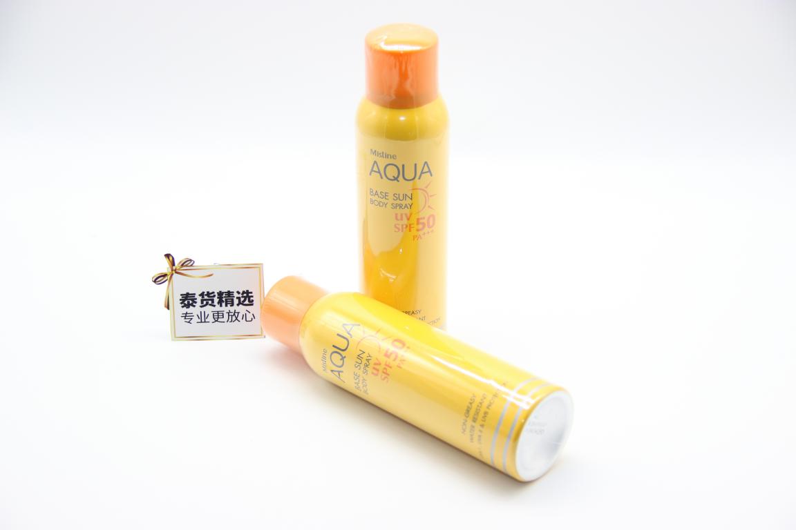 泰国必买丨月销12万的网红MISTINE防晒喷雾
