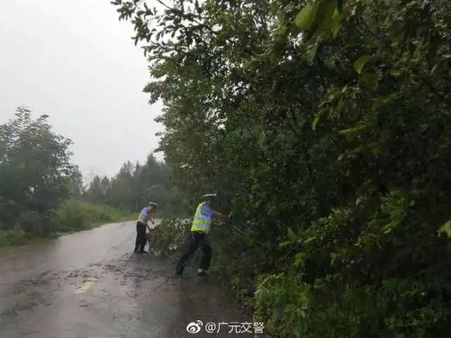 广元暴雨列车返回绵阳,暴雨袭击四川广元