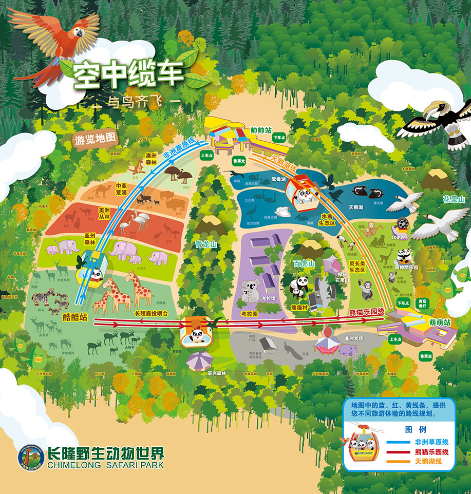 广州长隆野生动物世界之行,广州长隆野生动物世界游玩攻略图