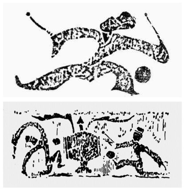 鉴赏足球,鉴赏古今名家笔下的画