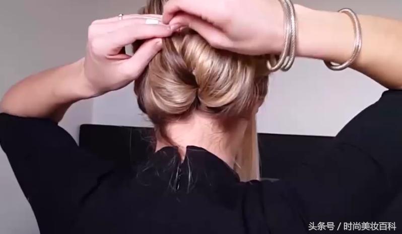 好看的发型盘发,一款唯美气质的晚宴盘发教程
