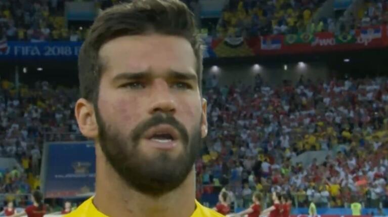 巴西足球阿利森,阿利森巴西国门