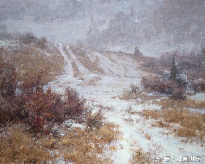 法国画家lucdidier风景油画欣赏,俄罗斯画家阿列克谢的风景油画