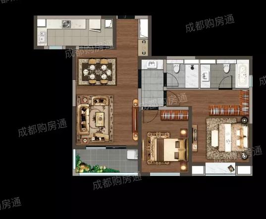 成都高新大源最新房源,成都物业费最低的楼盘