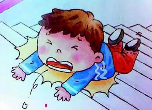 孩子调皮把牙弄掉了,孩子顽皮把牙磕断了半截