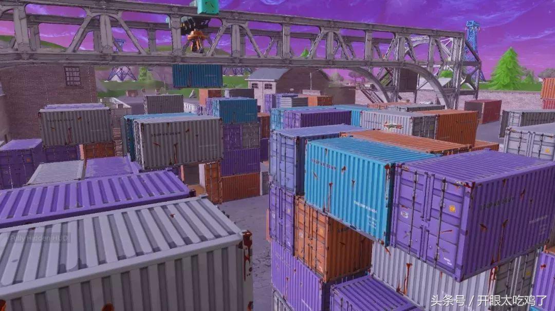 堡垒之夜的地图多大,堡垒之夜全地图