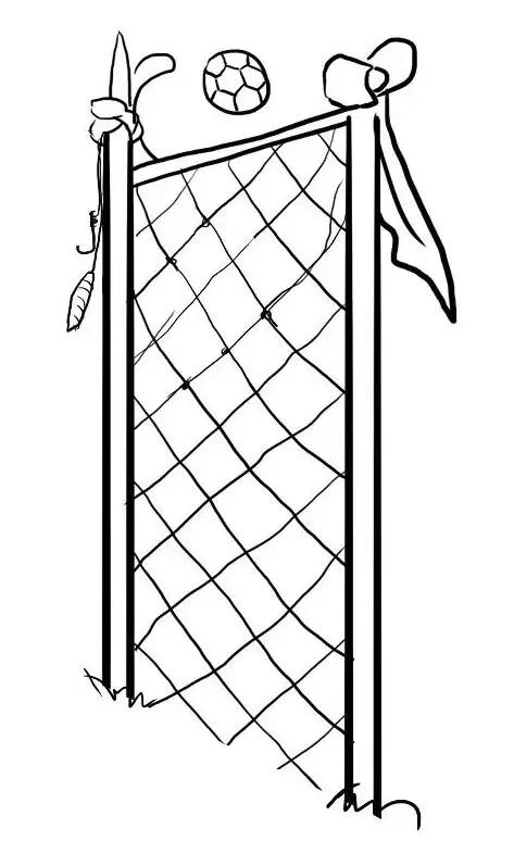 为什么足球场有6个球门,什么足球量词