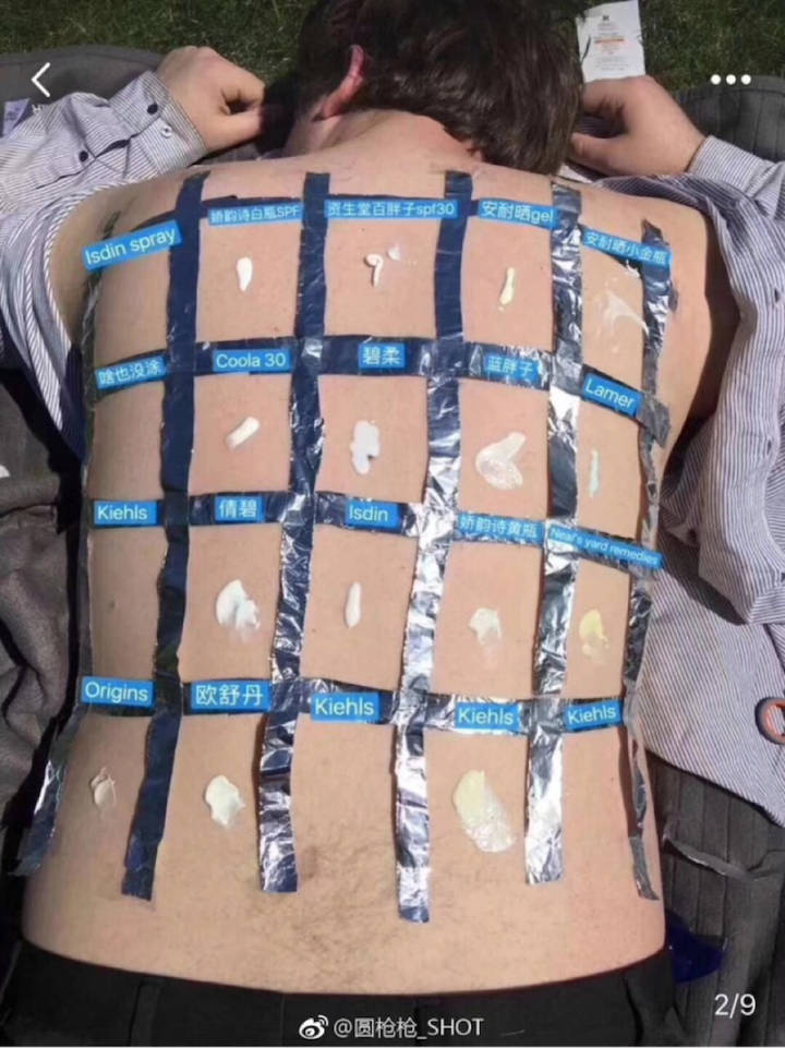 歪果仁防晒霜测评,歪果仁测试防晒