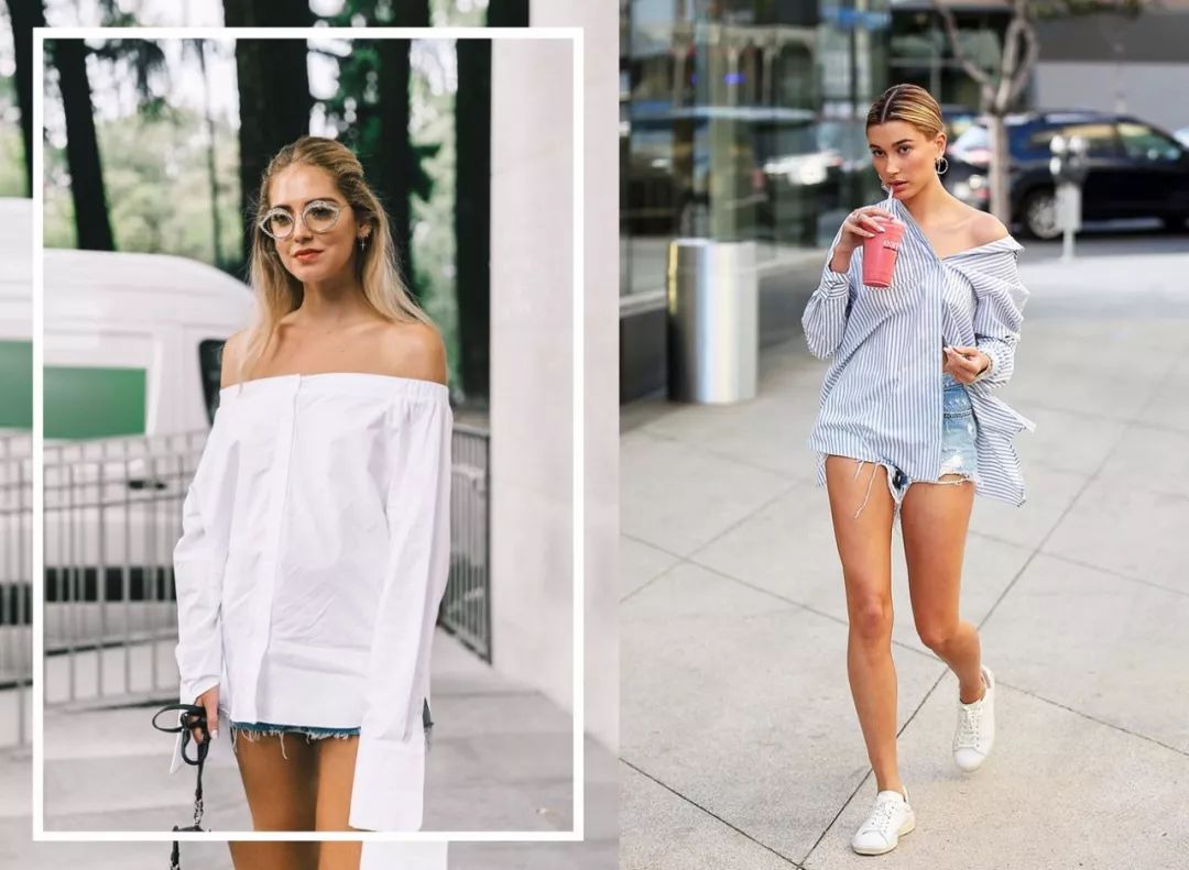 宽松牛仔短裤怎么穿才不显腿短,最适合自己的牛仔短裤