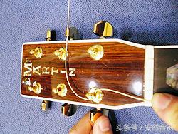 超实用的吉他换弦教程赶紧保存吧,新手15秒速成吉他装备