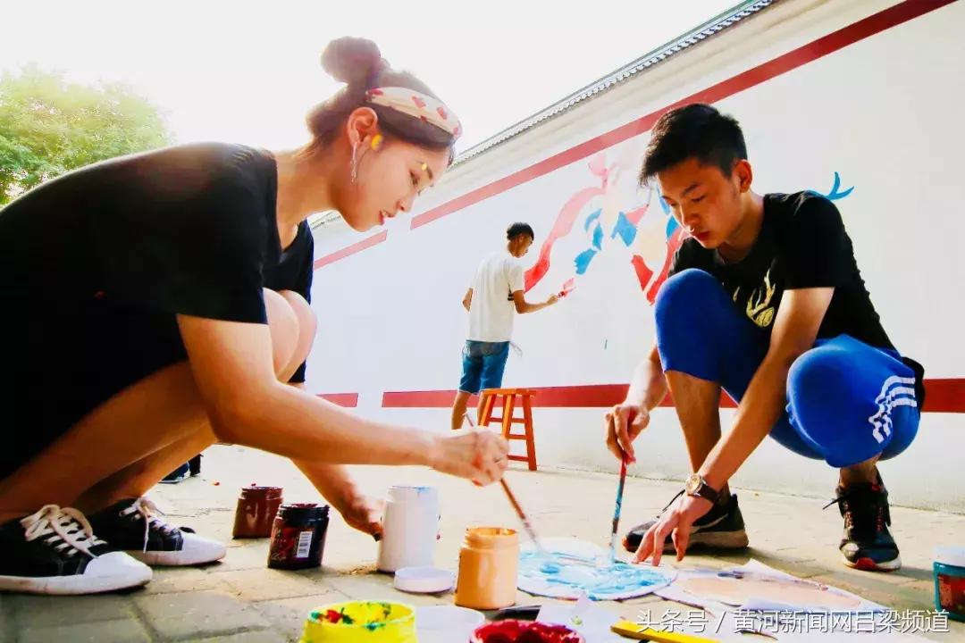 手绘墙孝义,书香气息的手绘墙