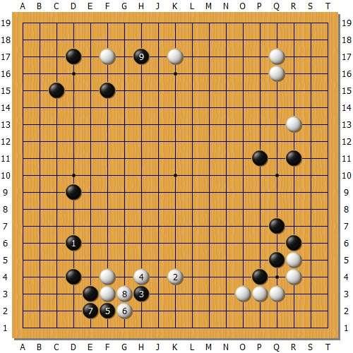 闪光一手2:此手恍惚间将棋盘棋子化为了一幅美丽的画面