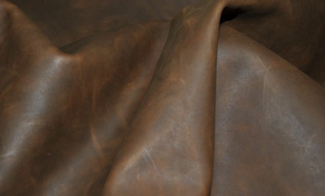 疯马pu皮革,多功能疯马皮手工包复古