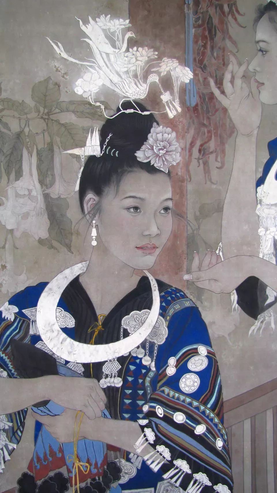 太美了！轻柔曼透，香艳的极致诱惑，国画欣赏