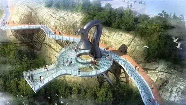 云南9d玻璃栈道,云南雪山峡谷玻璃栈道