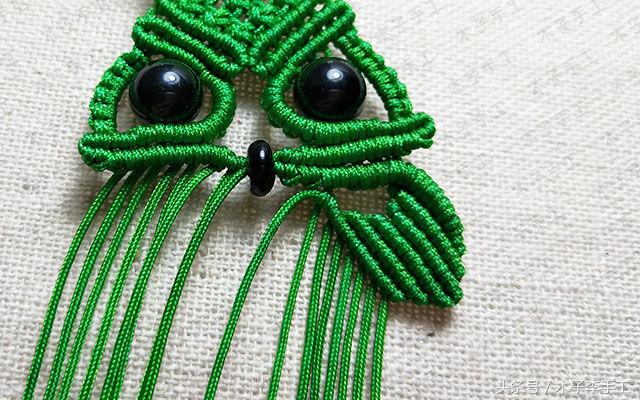 手工编织猫头鹰,手工编织猫头鹰教案