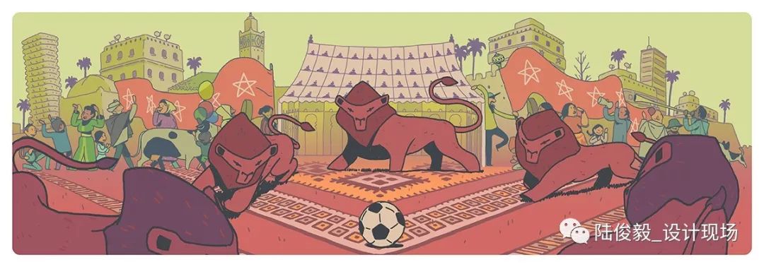 世界杯足球插画海报高清,世界杯主题手写画