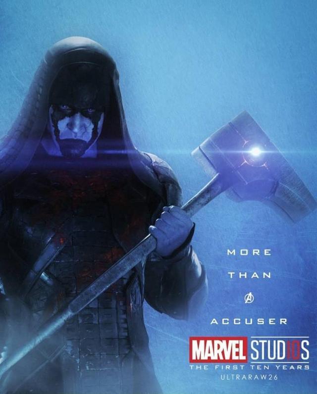 漫威10周年反派海报,漫威官方发布十周年特别角色海报