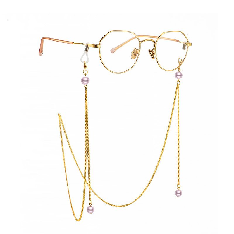 有了这时尚的眼镜链戴眼镜再也不显得古板了!