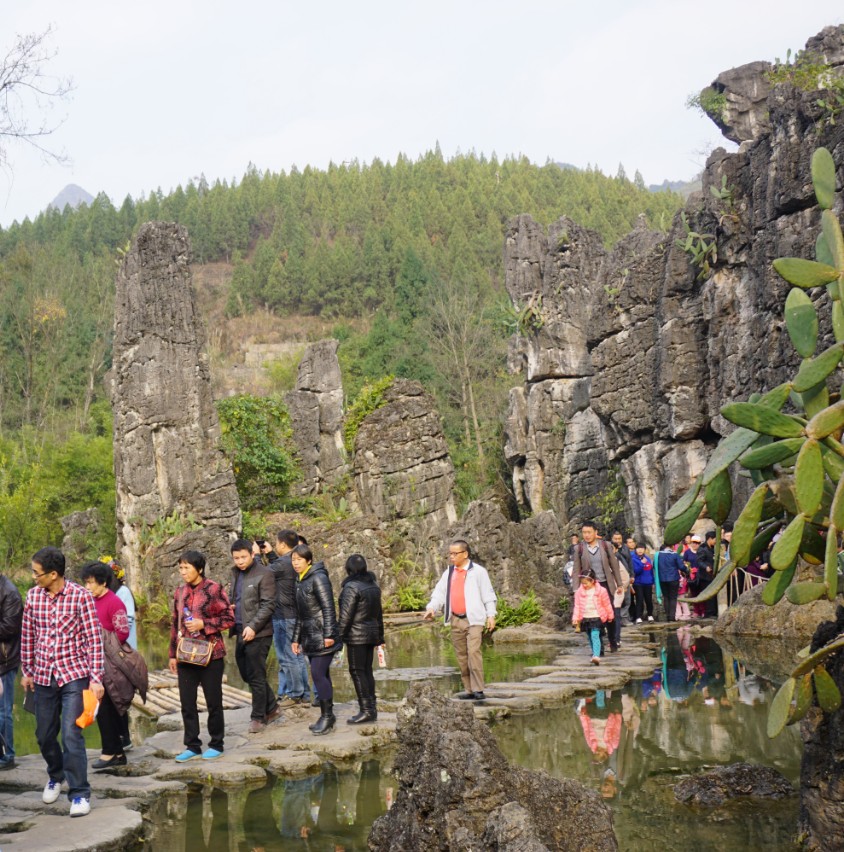 多彩贵州行——黄果树风景区之灵魂玲珑秀美“天星桥”