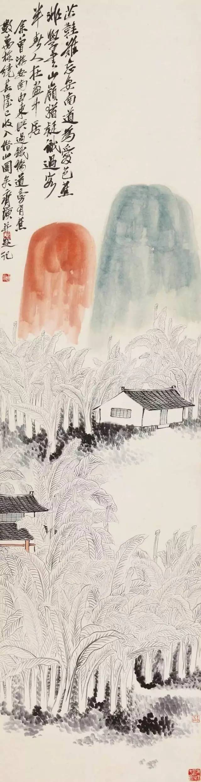 齐白石绝妙山水画,齐白石有哪些好看的作品