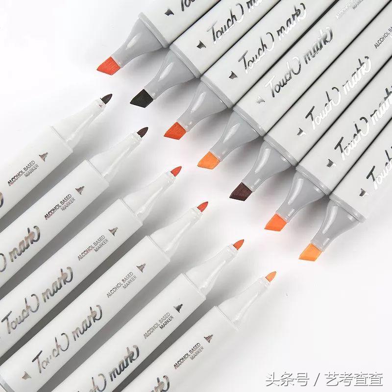 零基础马克笔技法入门大全,马克笔一定要准备的几种颜色