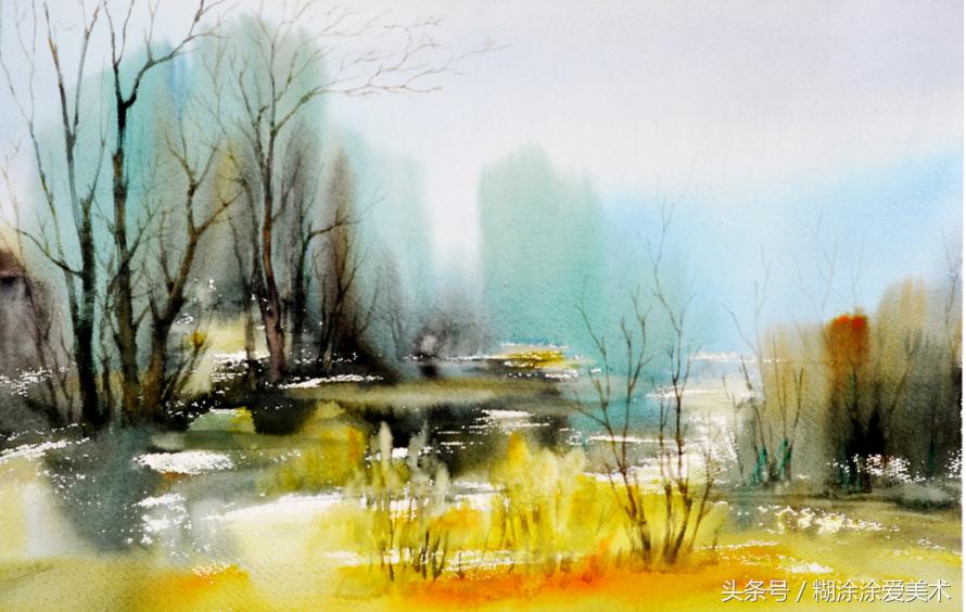关于水彩你了解多少？水彩的基本画法