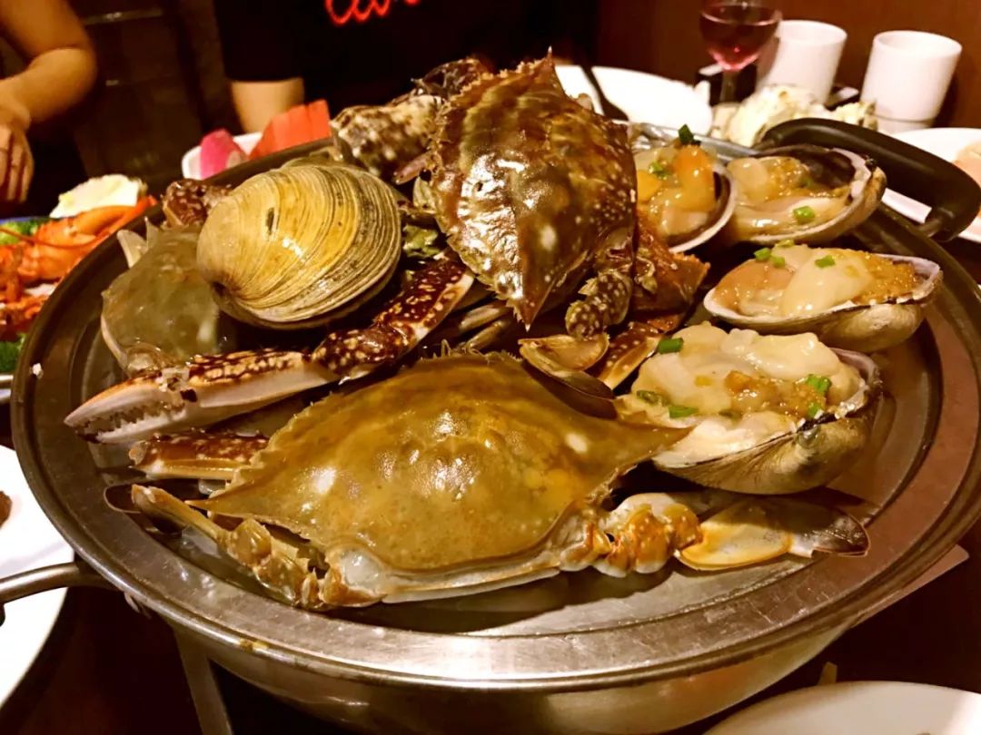 各种海鲜不限量,50种不限量海鲜